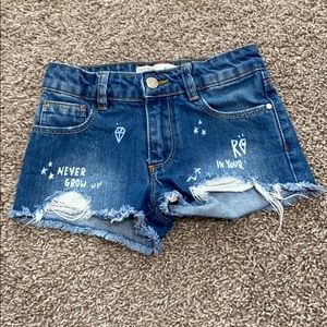 Zara Girls Jean Shorts